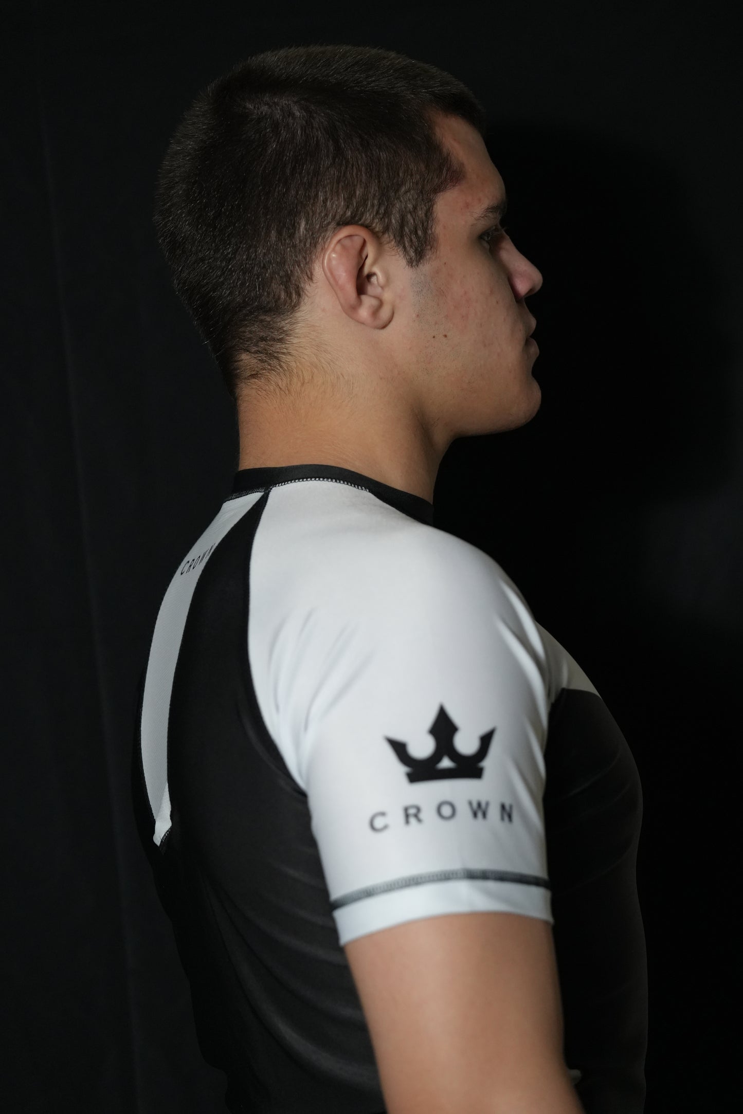 CHECKMAT Rashguard White Rank – Made for Champions