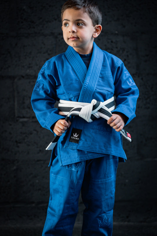 CROWN KIDS- BLUE ON BLUE