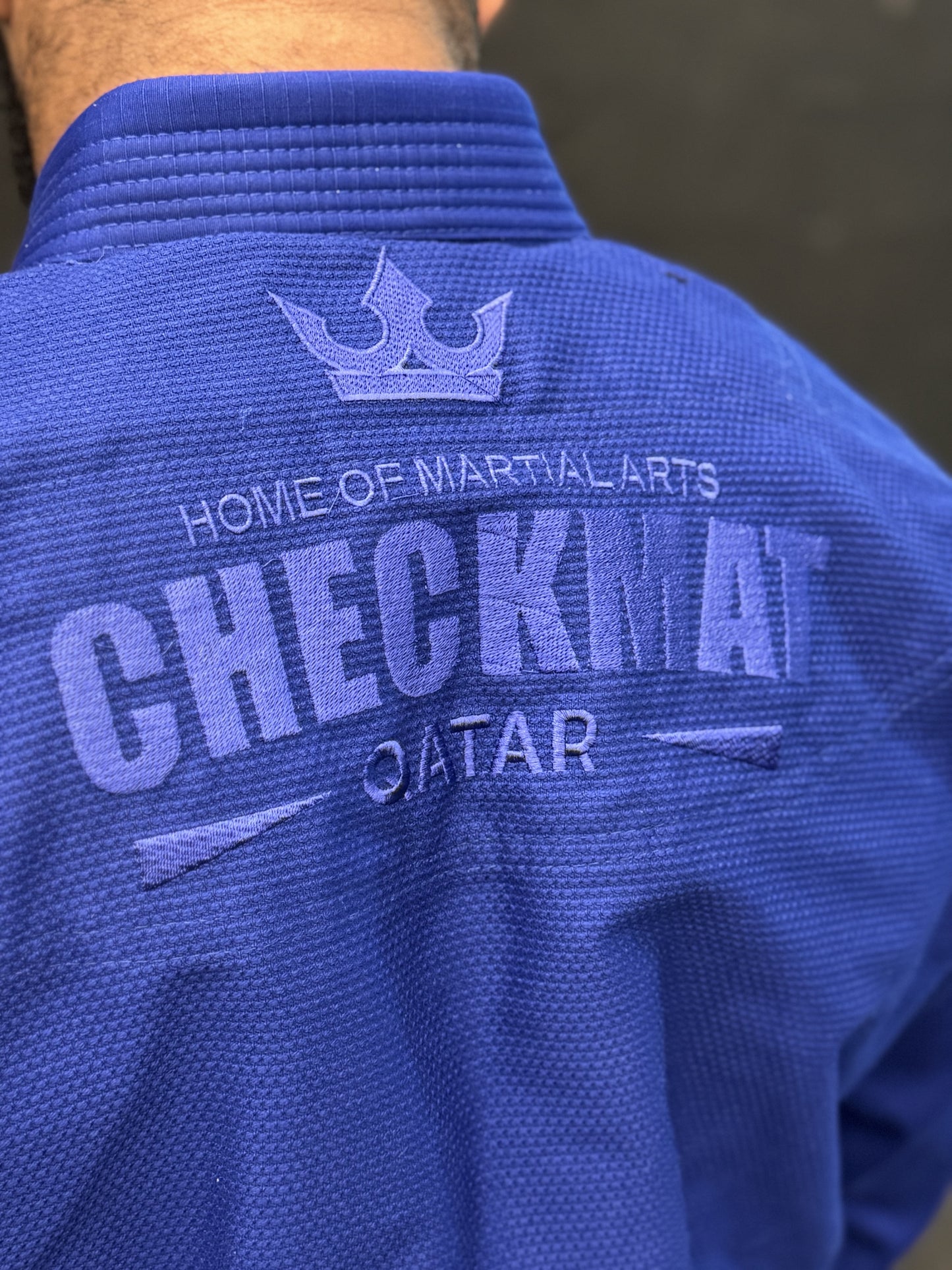 The Apex Gi – Checkmat Edition - Blue on Blue (Men's)