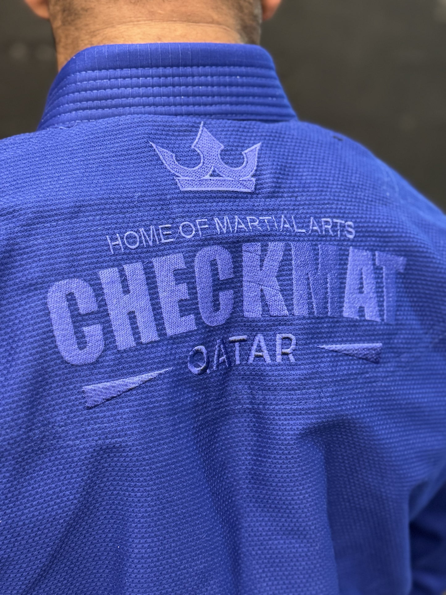 The Apex Gi – Checkmat Edition - Blue on Blue (Men's)