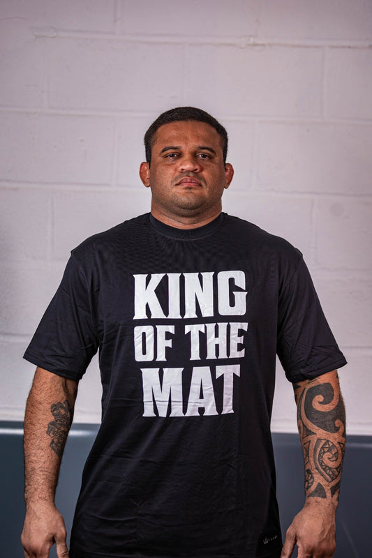 T-Shirt King of The Mat - CROWN Made for Champions - Felipe Bezera - Rox Edition