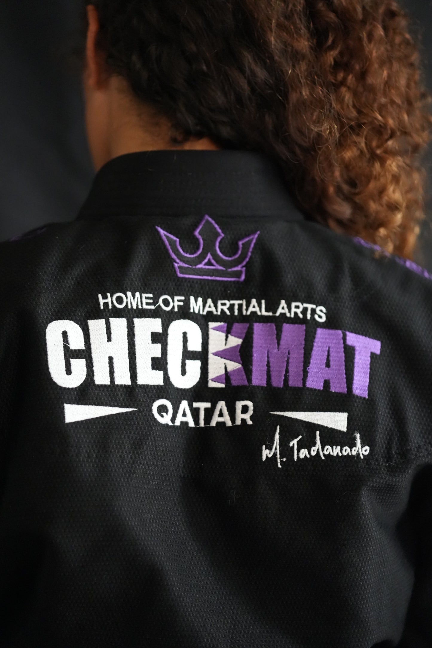 The Forge Gi – Checkmat Edition - Purple on Balck (Women's)