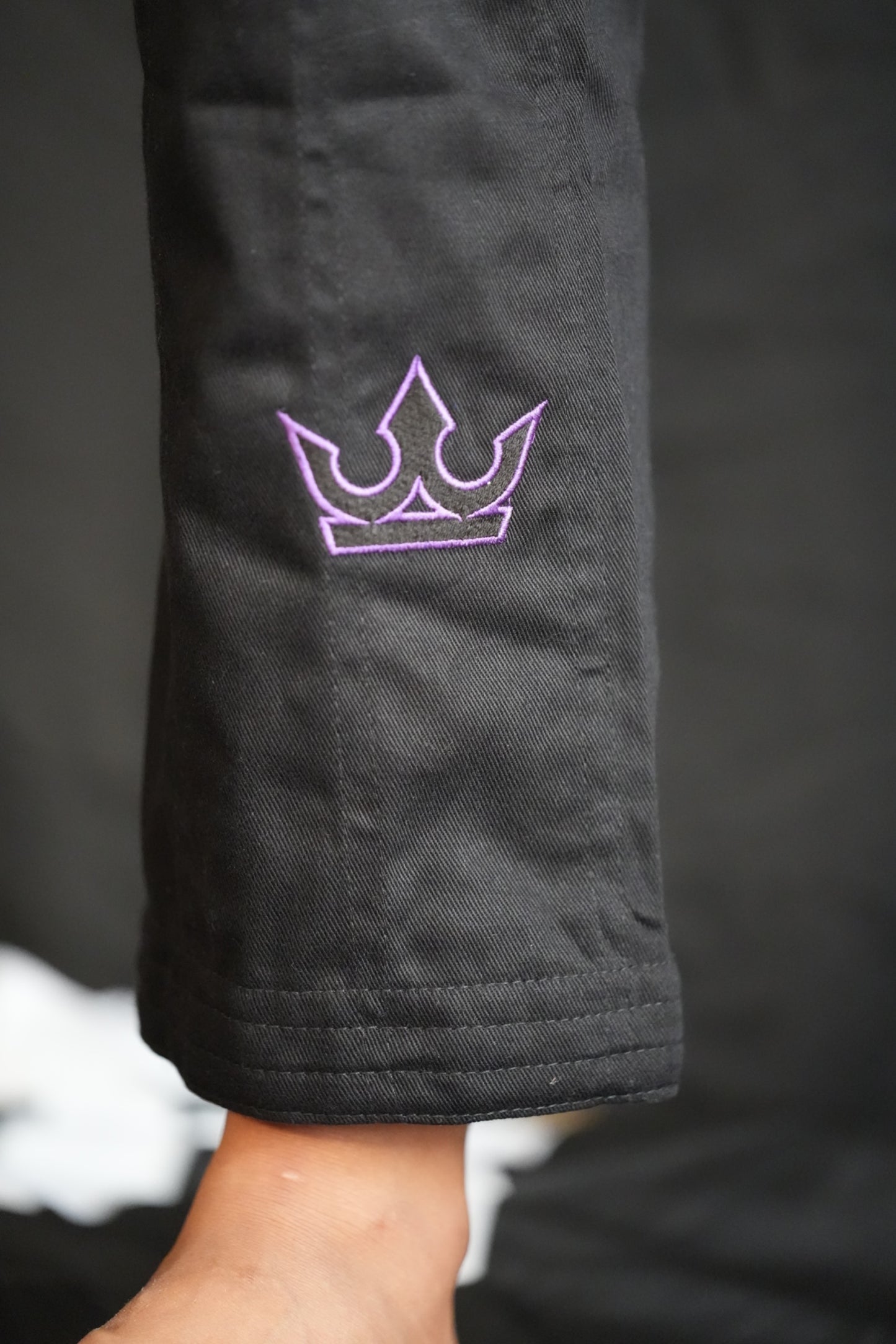 The Forge Gi – Checkmat Edition - Purple on Balck (Women's)