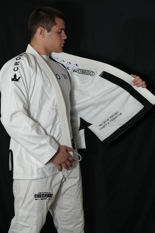 The Ember Gi – Base Edition - Black  on White (Men's)
