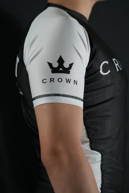 CHECKMAT Rashguard White Rank – Made for Champions