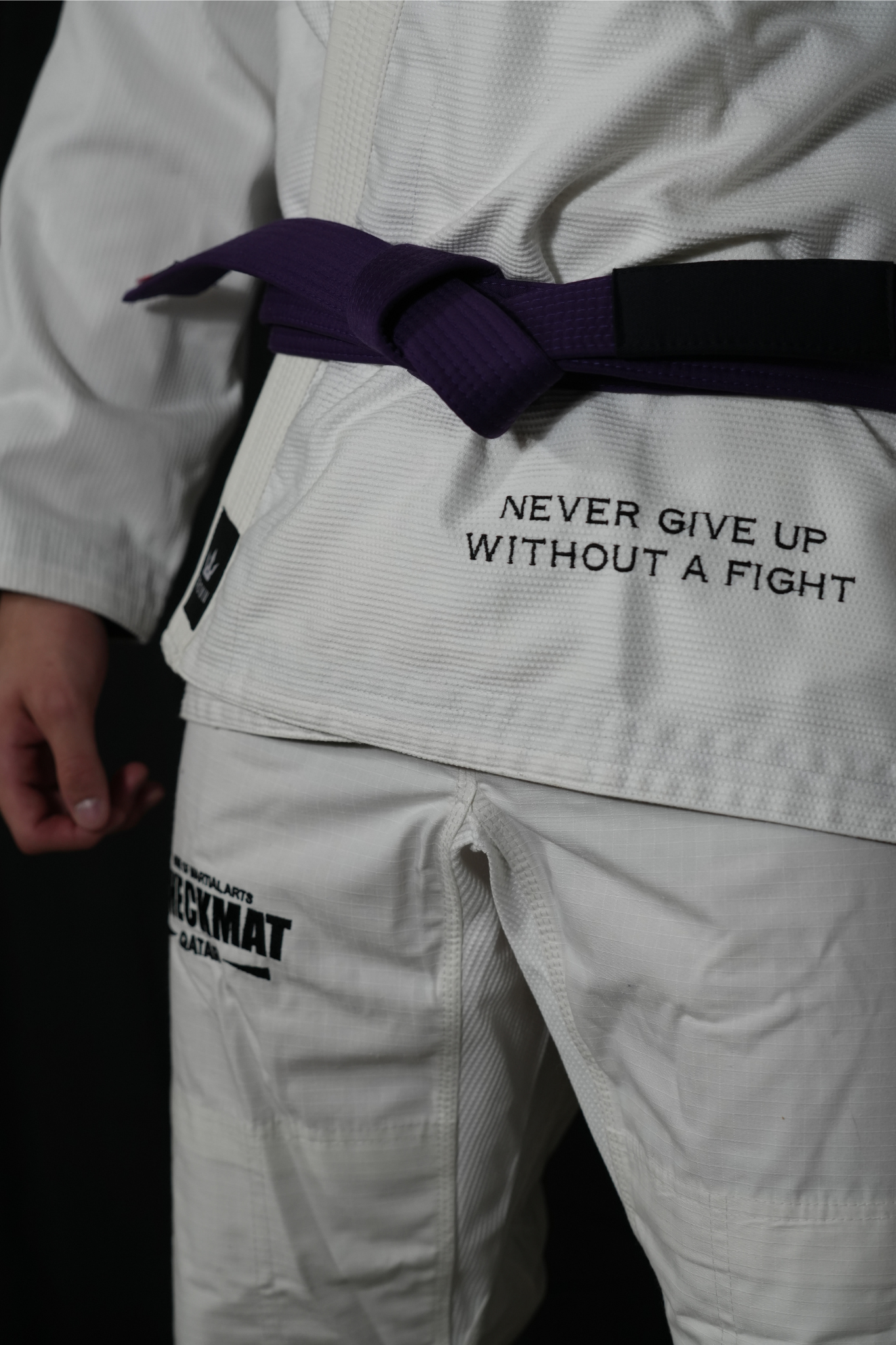 The Ember Gi – Base Edition - Black  on White (Men's)