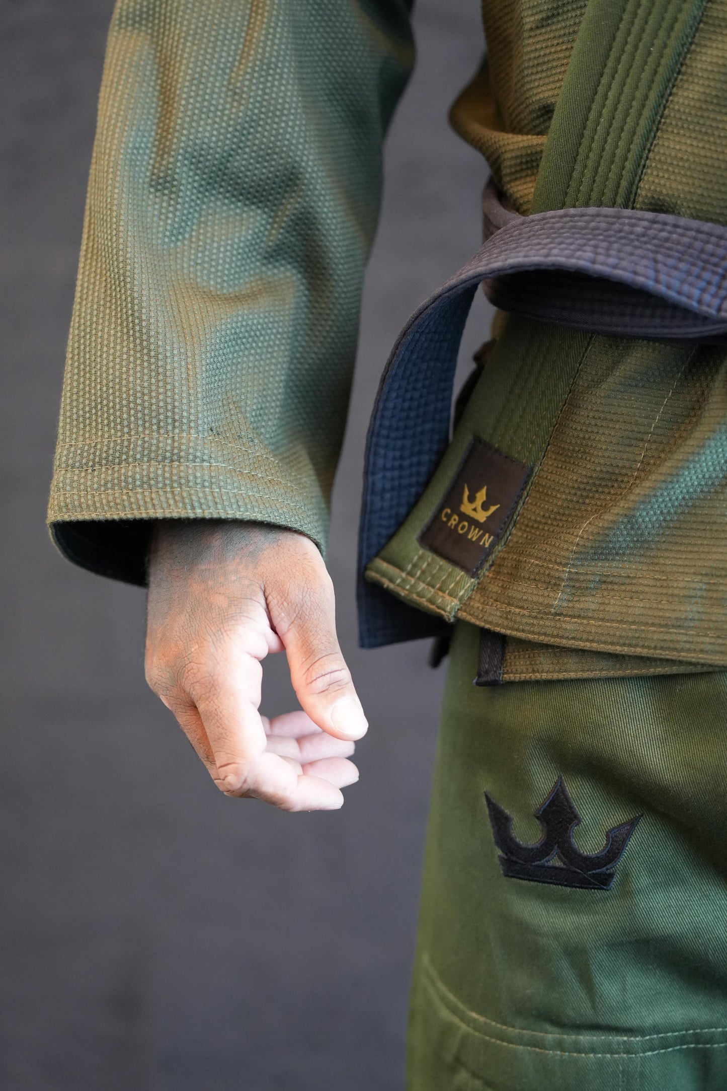 The CROWN 974 Olive Green