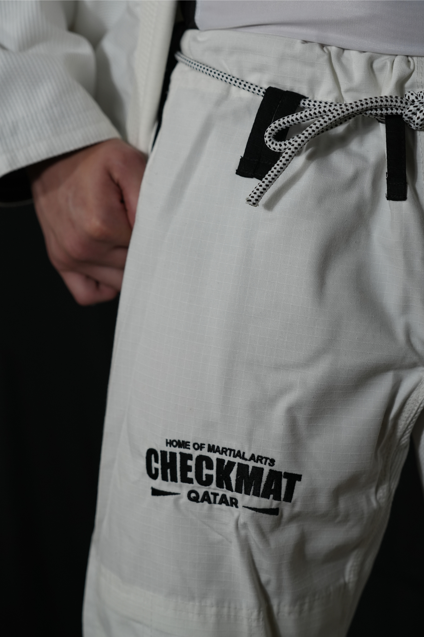 The Ember Gi – Base Edition - Black  on White (Men's)