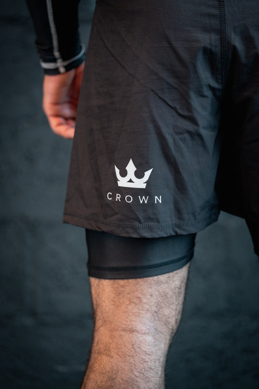 CHECKMAT - Short duo black