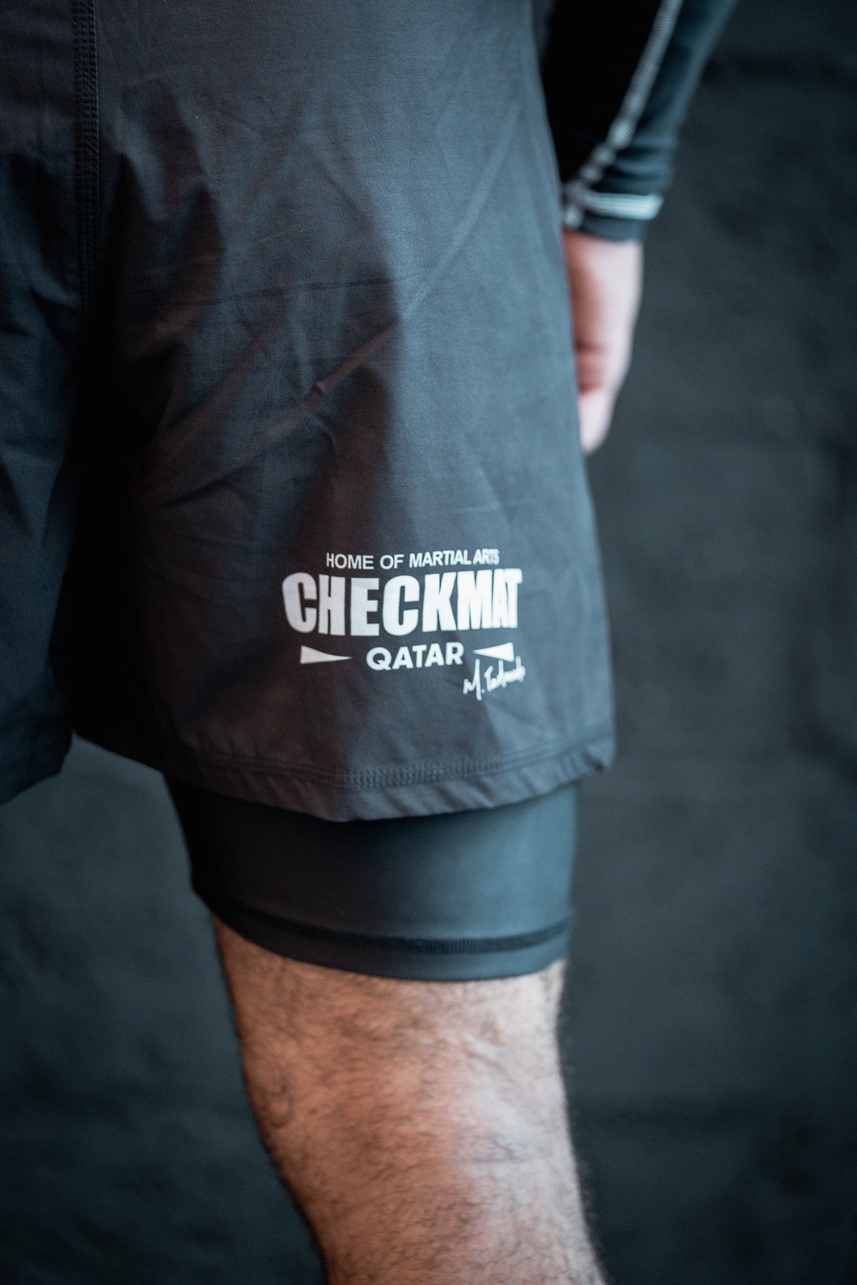 CHECKMAT - Short duo black