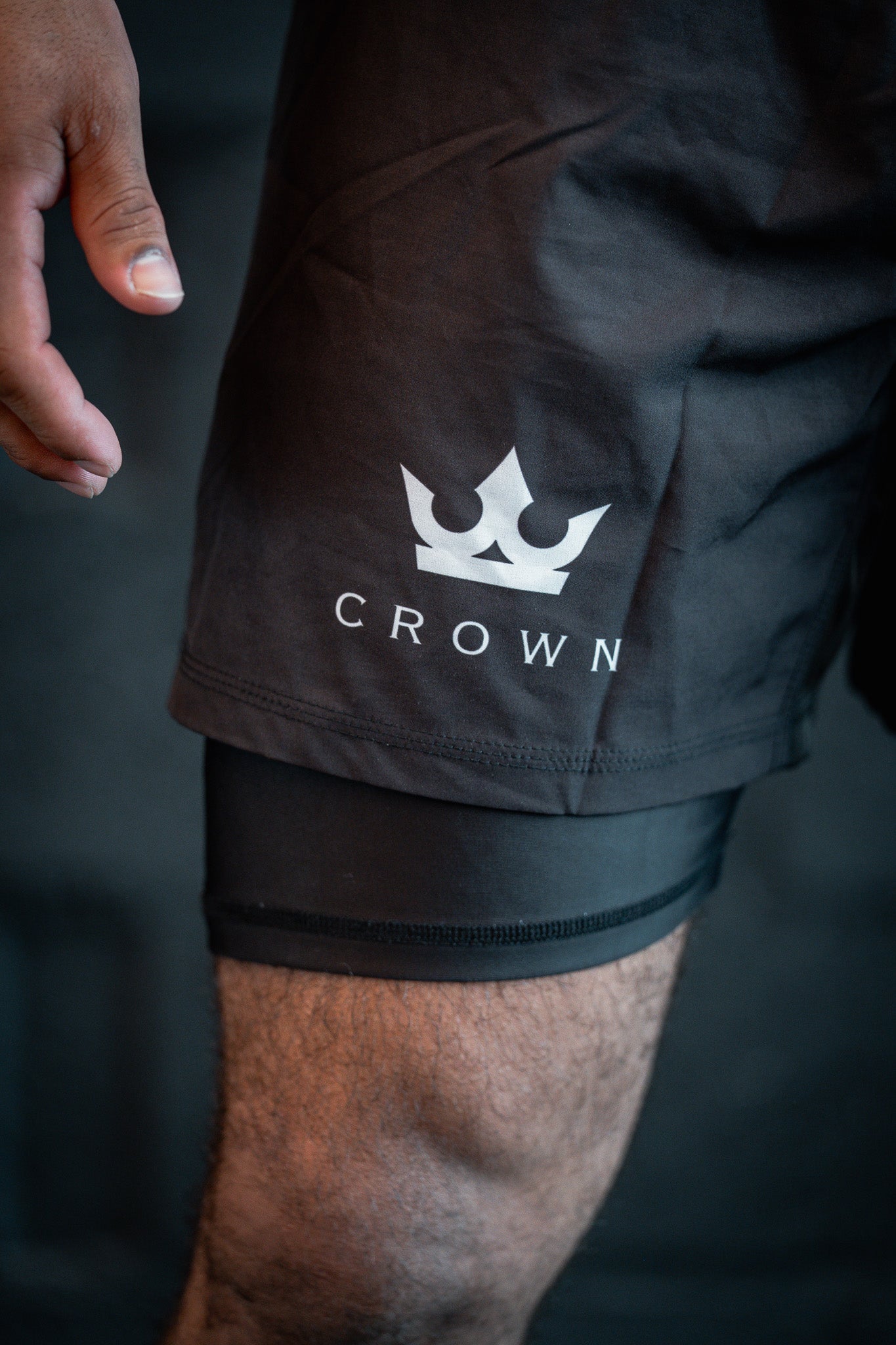 CHECKMAT - Short duo black