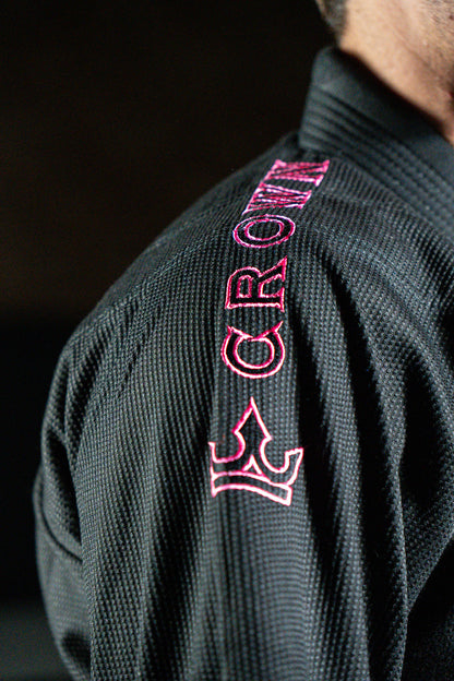 CROWN - The Apex Gi – pink on Black