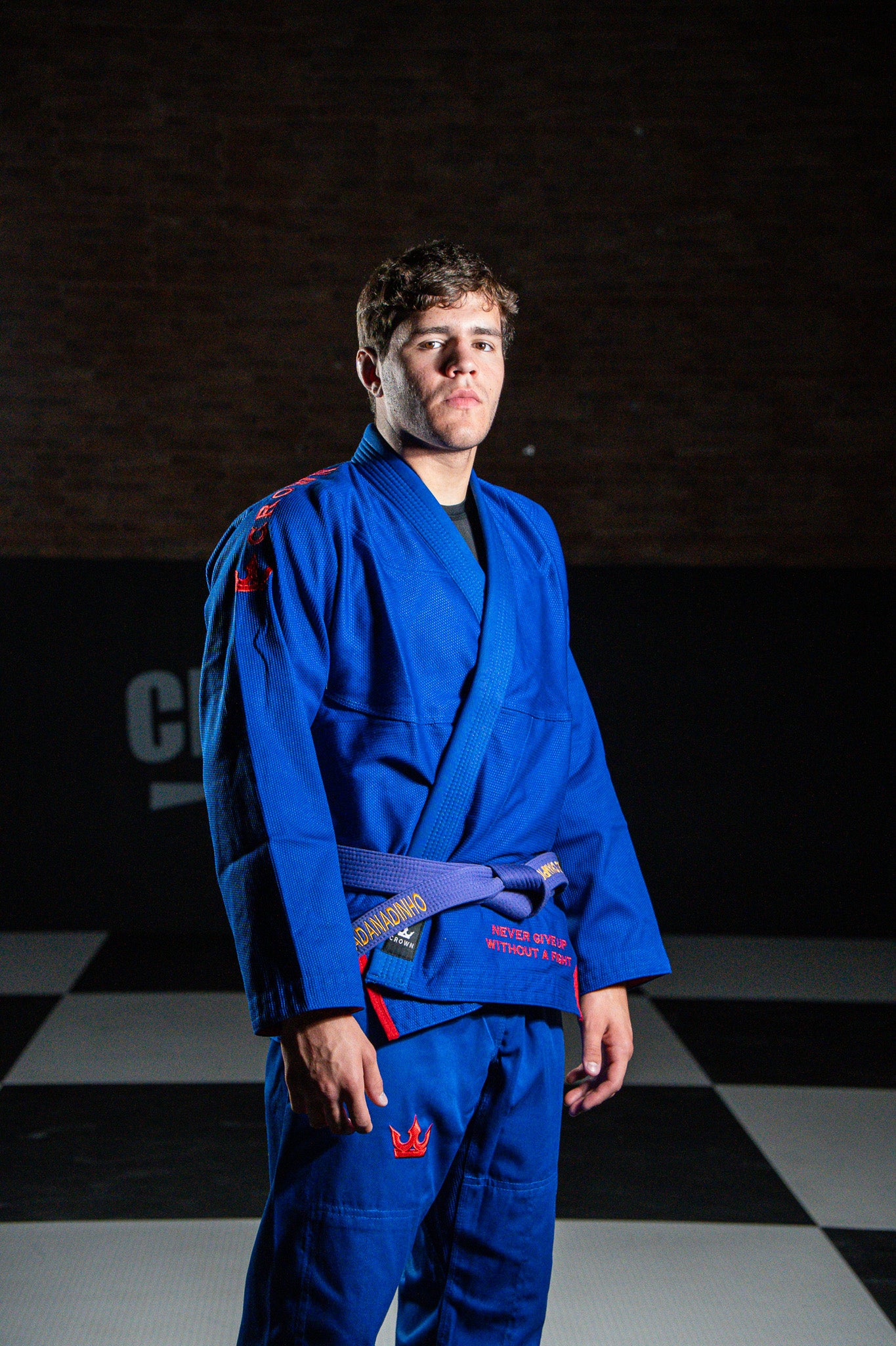CROWN GI- BLUE AND RED