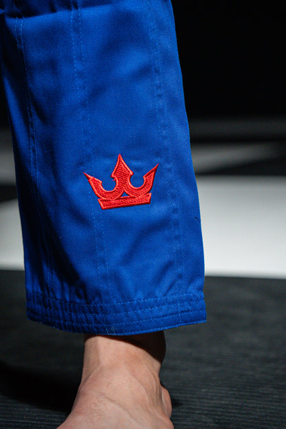 CROWN GI- BLUE AND RED