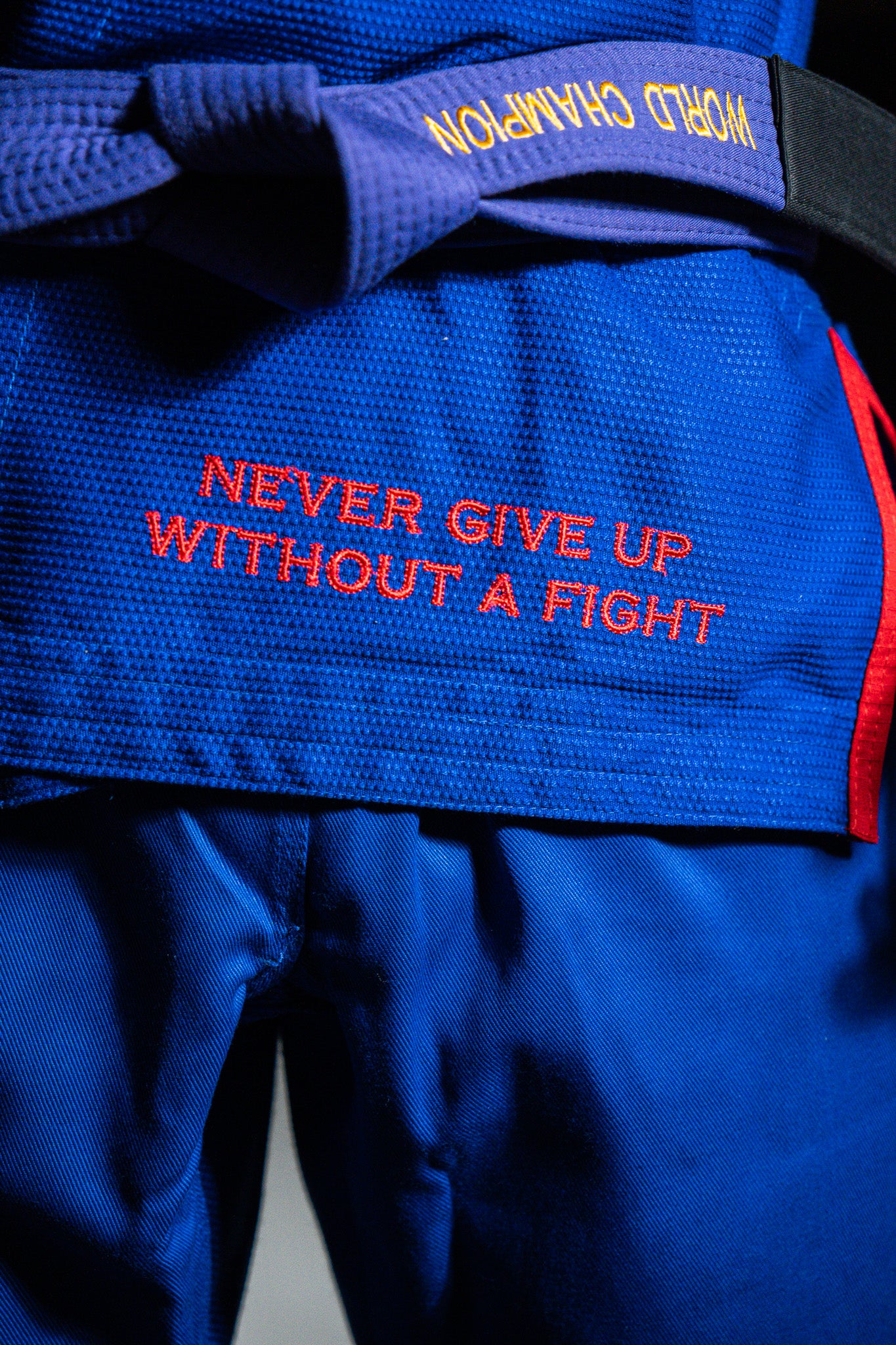 CROWN GI- BLUE AND RED