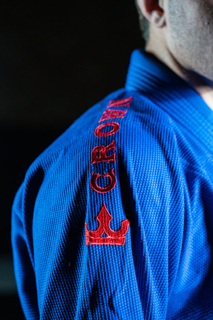 CROWN GI- BLUE AND RED