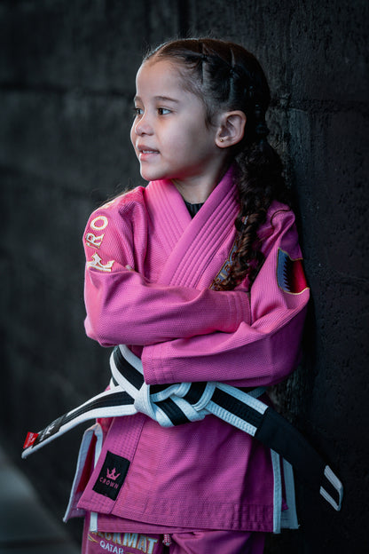 CHECKMAT PINK AND GOLD