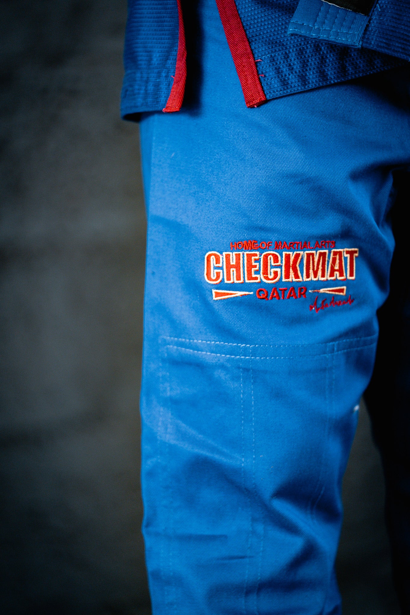 CHECKMAT KIDS BLUE AND RED