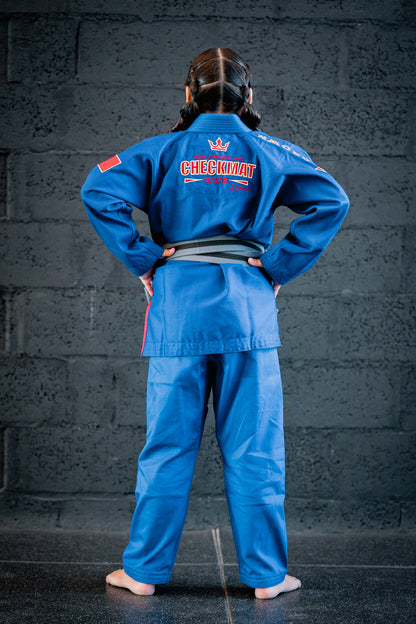 CHECKMAT KIDS BLUE AND RED