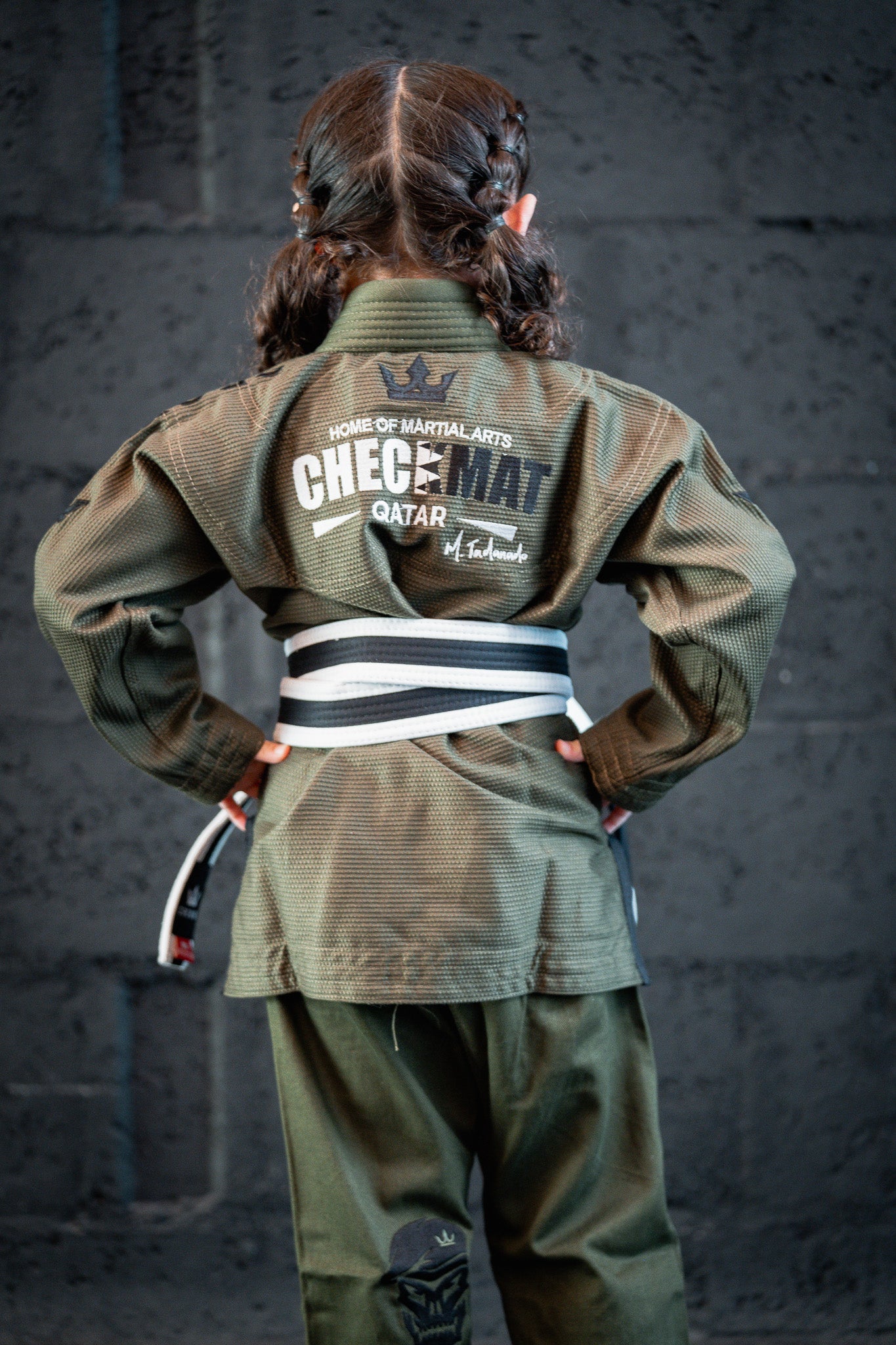 CHECKMAT KIDS- OLIVE