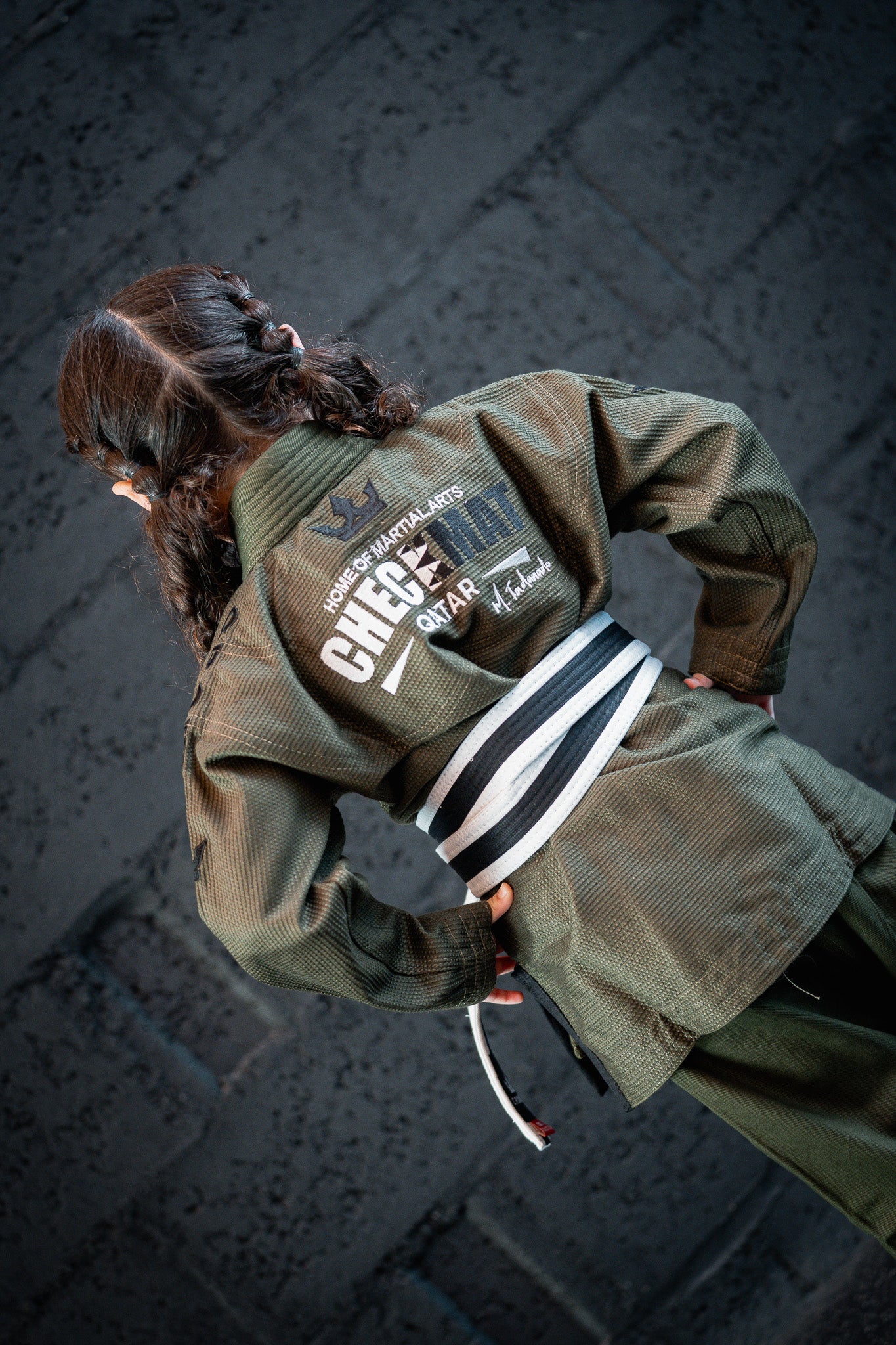 CHECKMAT KIDS- OLIVE