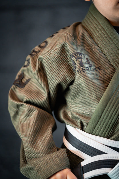 CROWN KIDS- OLIVE GREEN