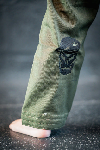 CROWN KIDS- OLIVE GREEN