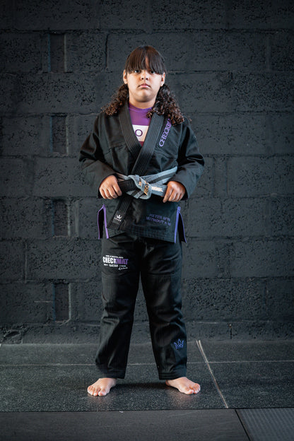 CHECKMAT KIDS BLACK AND PURPLE