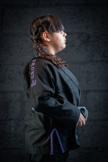 CHECKMAT KIDS BLACK AND PURPLE