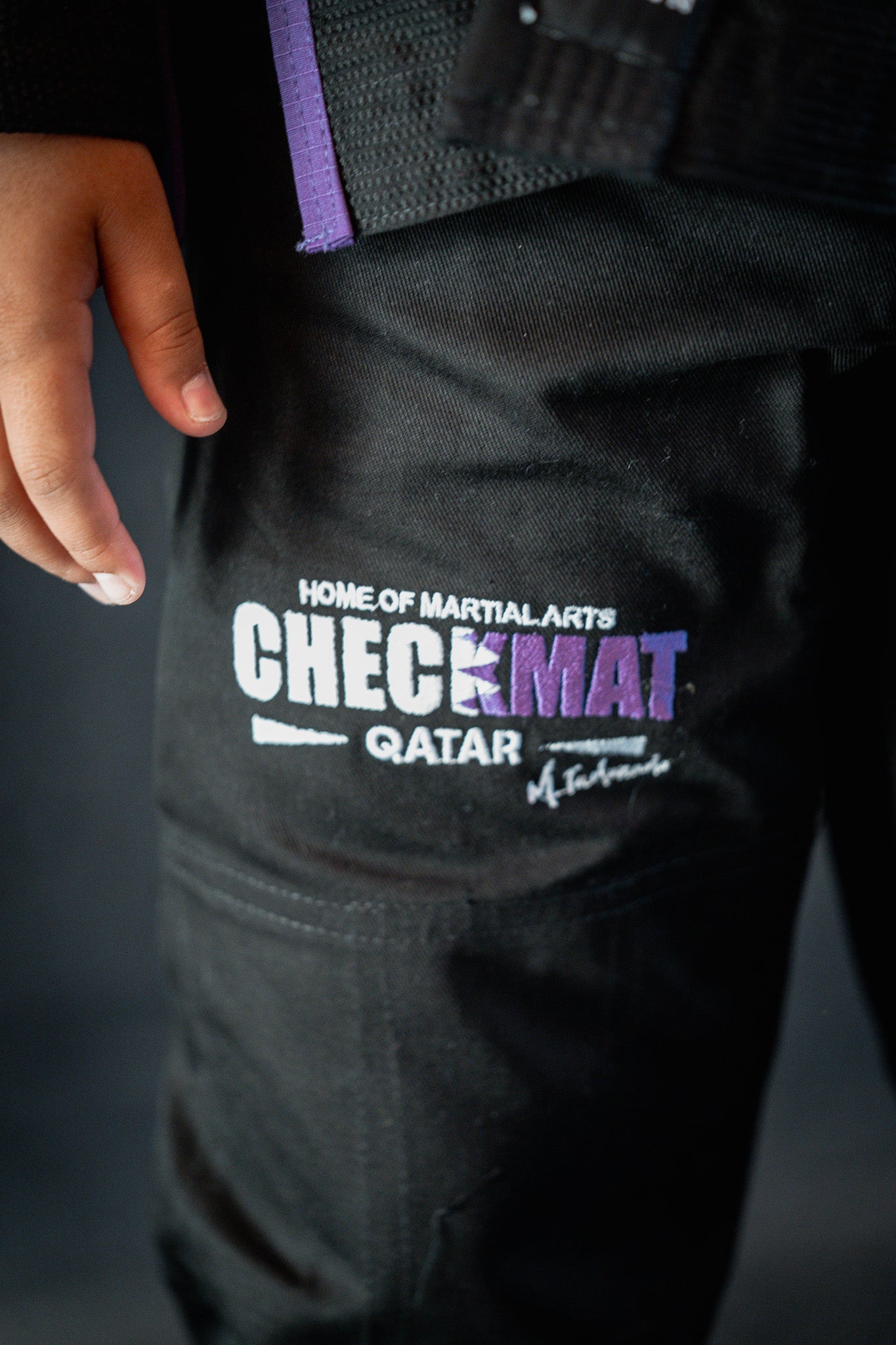 CHECKMAT KIDS BLACK AND PURPLE