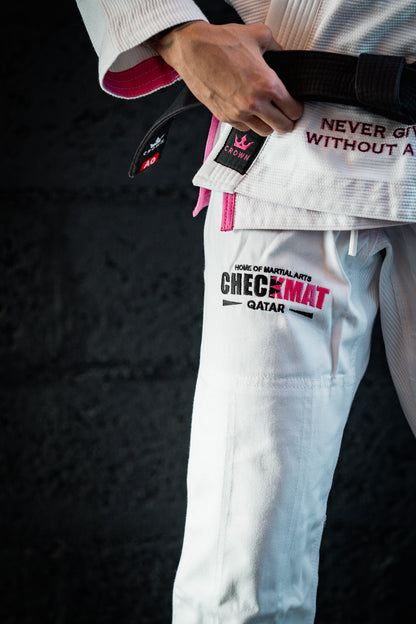 CHECKMAT GI - Pink on White