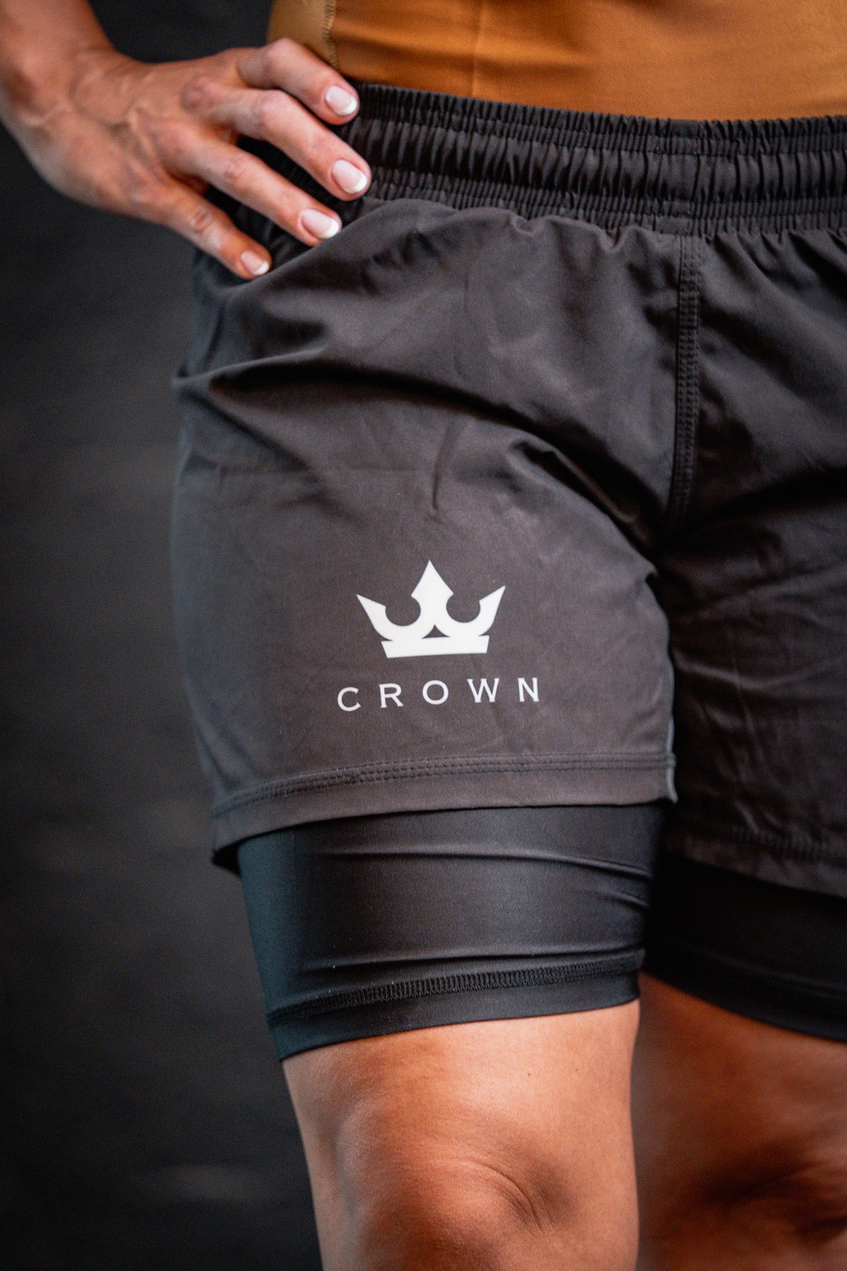 CROWN DUO SHORT BLACK