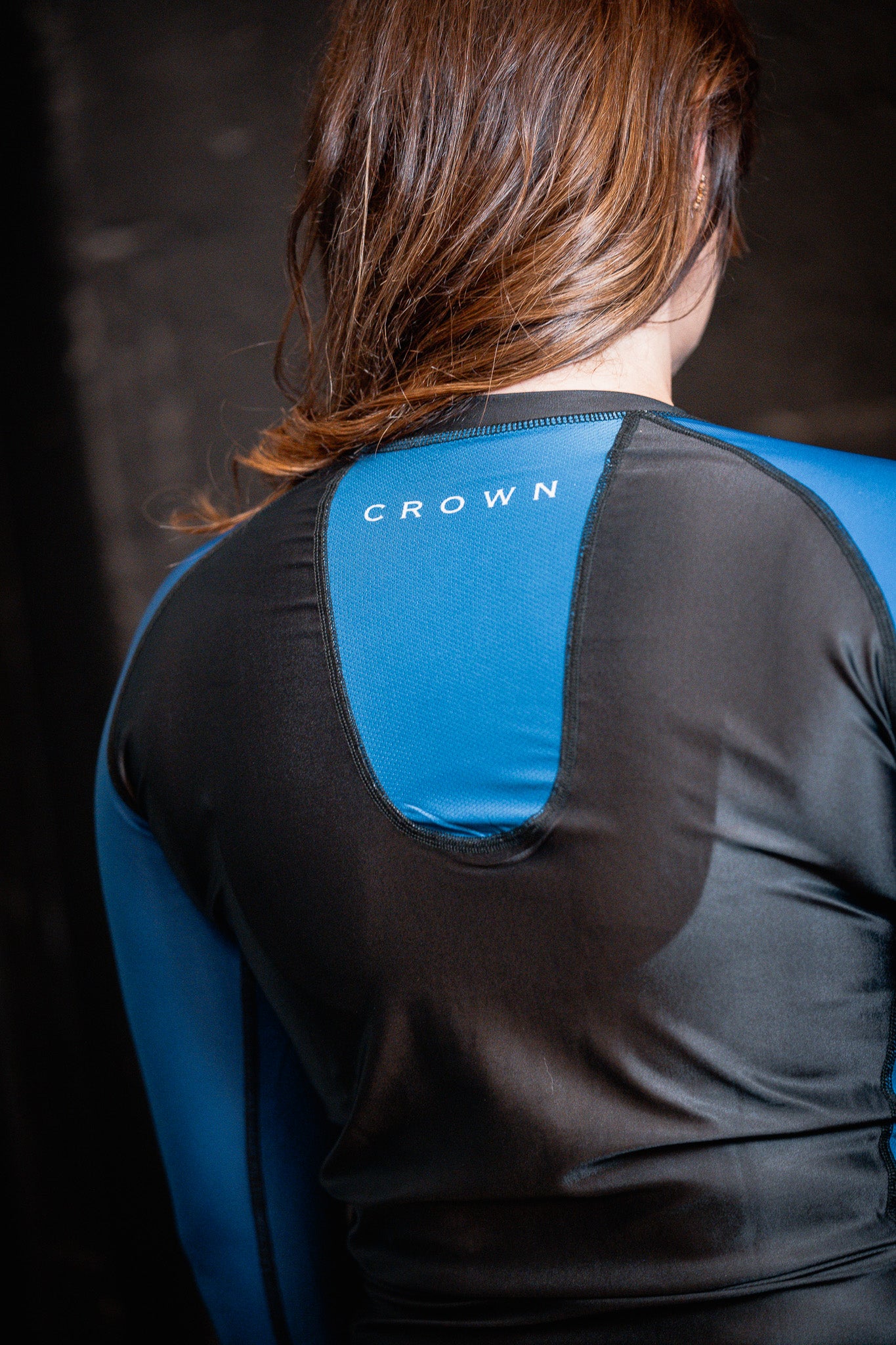 CROWN Rashguard Blue Rank long sleeve – Made for Champions