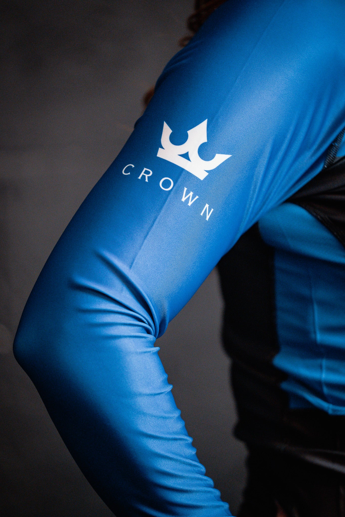 CROWN Rashguard Blue Rank long sleeve – Made for Champions