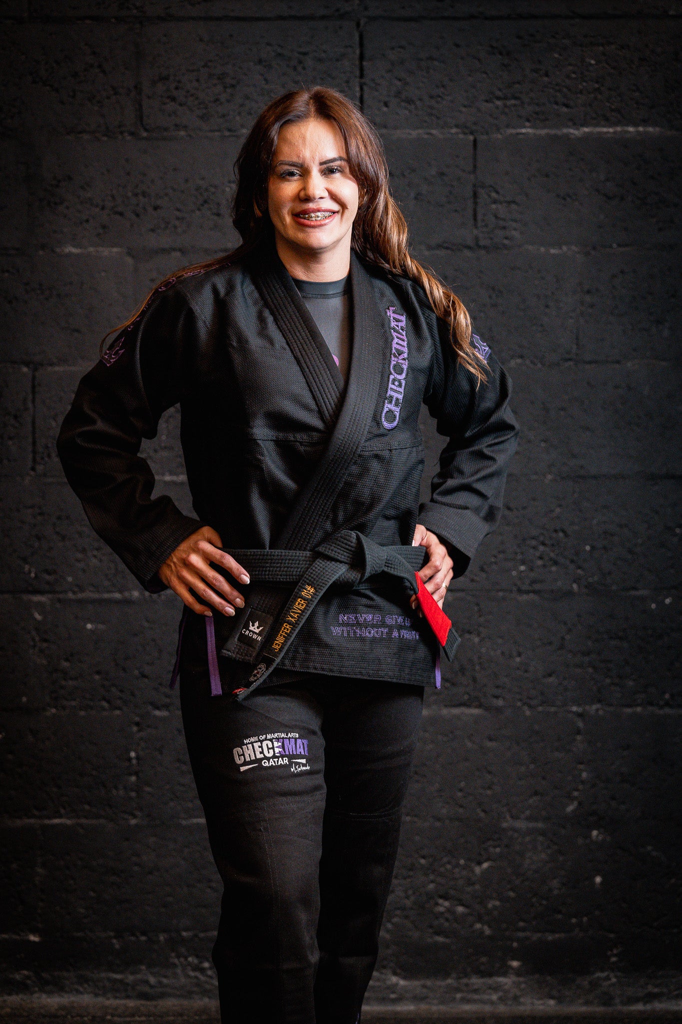 Checkmat Edition - Purple on Black
