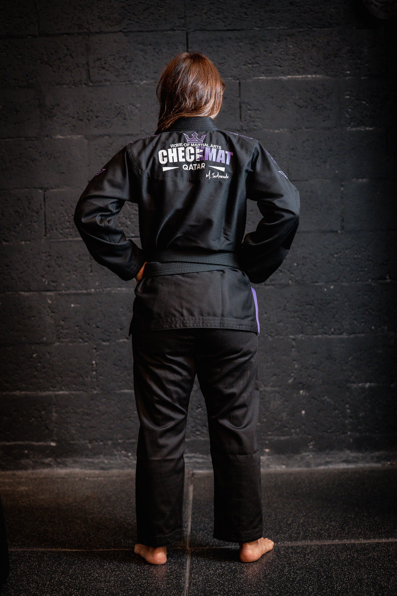 Checkmat Edition - Purple on Black