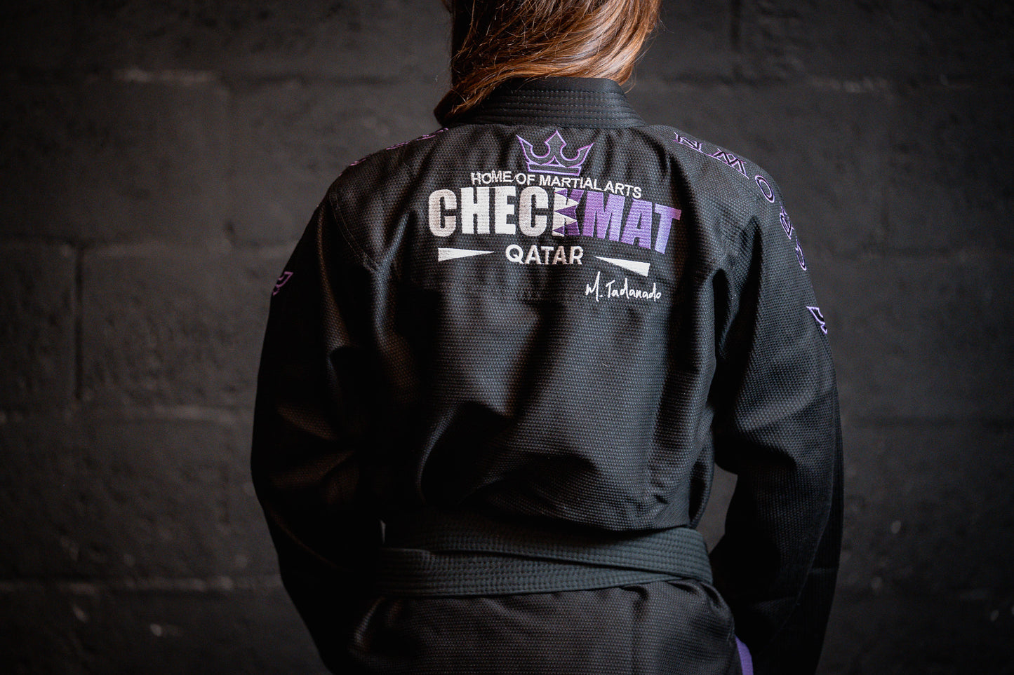 Checkmat Edition - Purple on Black