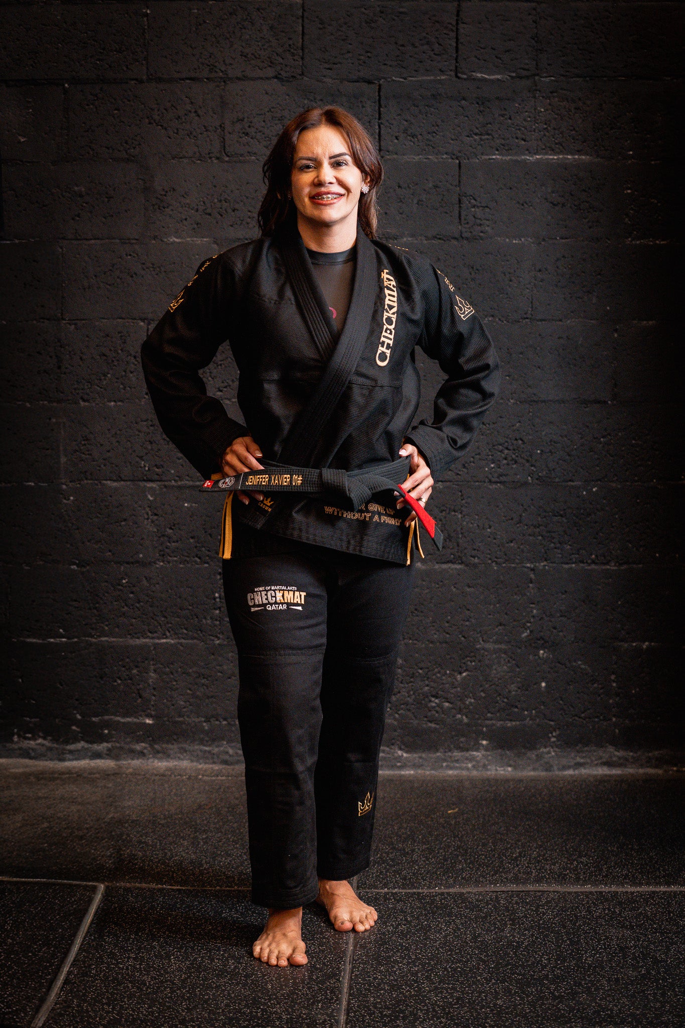 CHECKMAT - The Apex Gi – Black and yellow