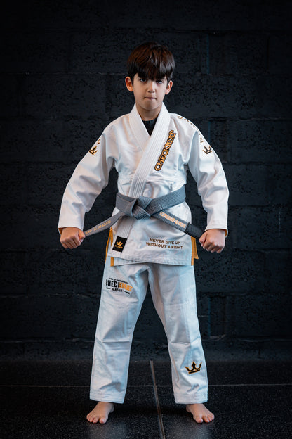 KIDS GI- White and yellow- CHECKMAT
