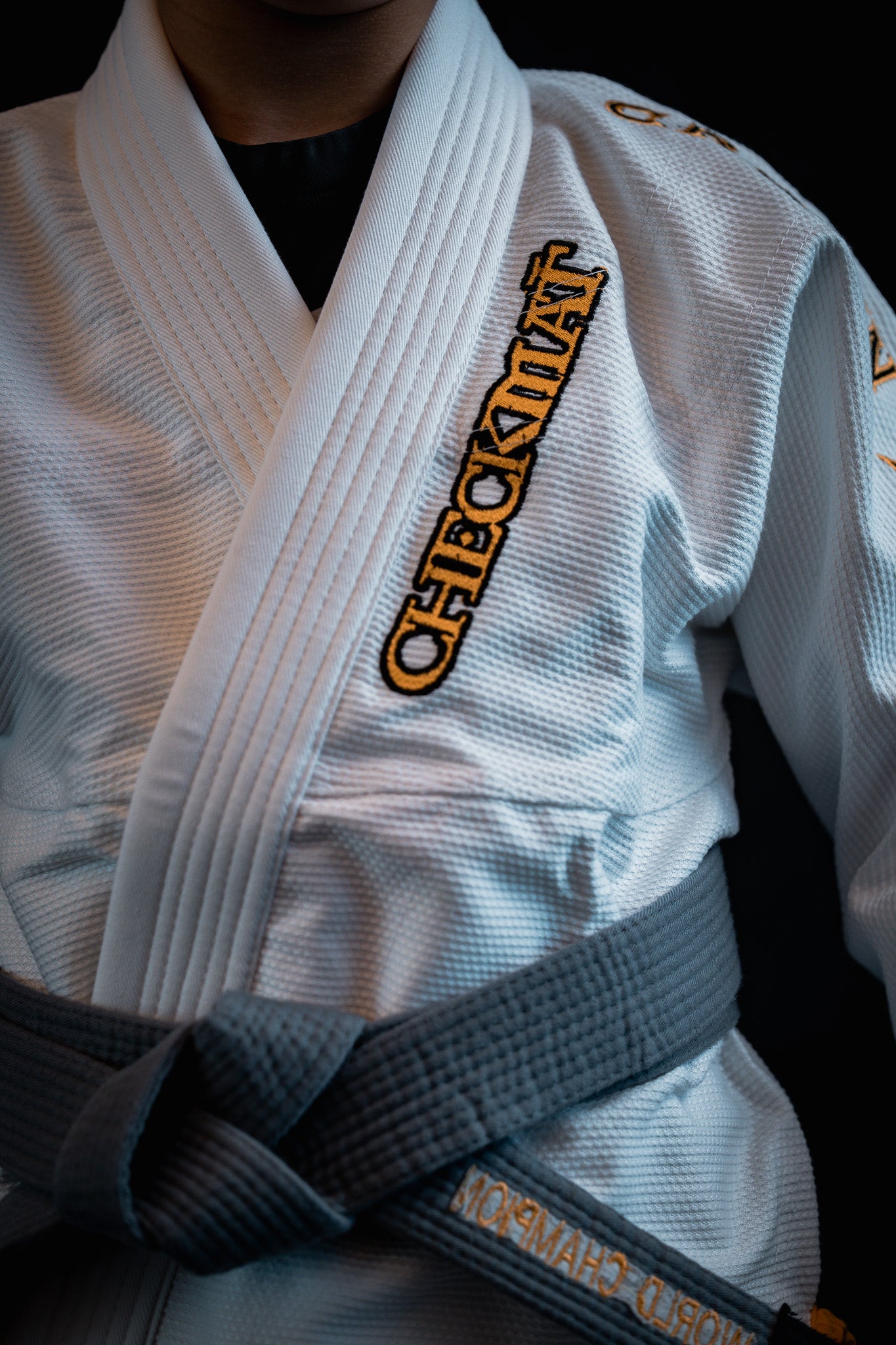 KIDS GI- White and yellow- CHECKMAT