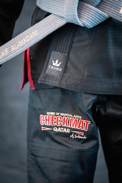 KIDS CHECKMAT GI- BLACK AND RED