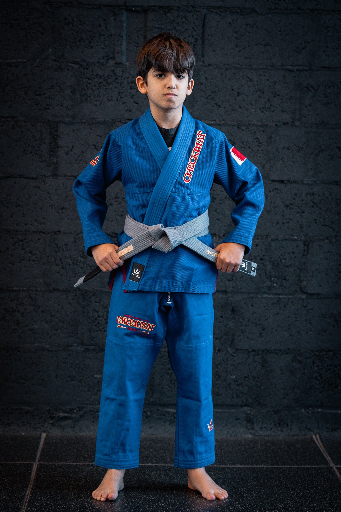 CHECKMAT KIDS BLUE AND RED