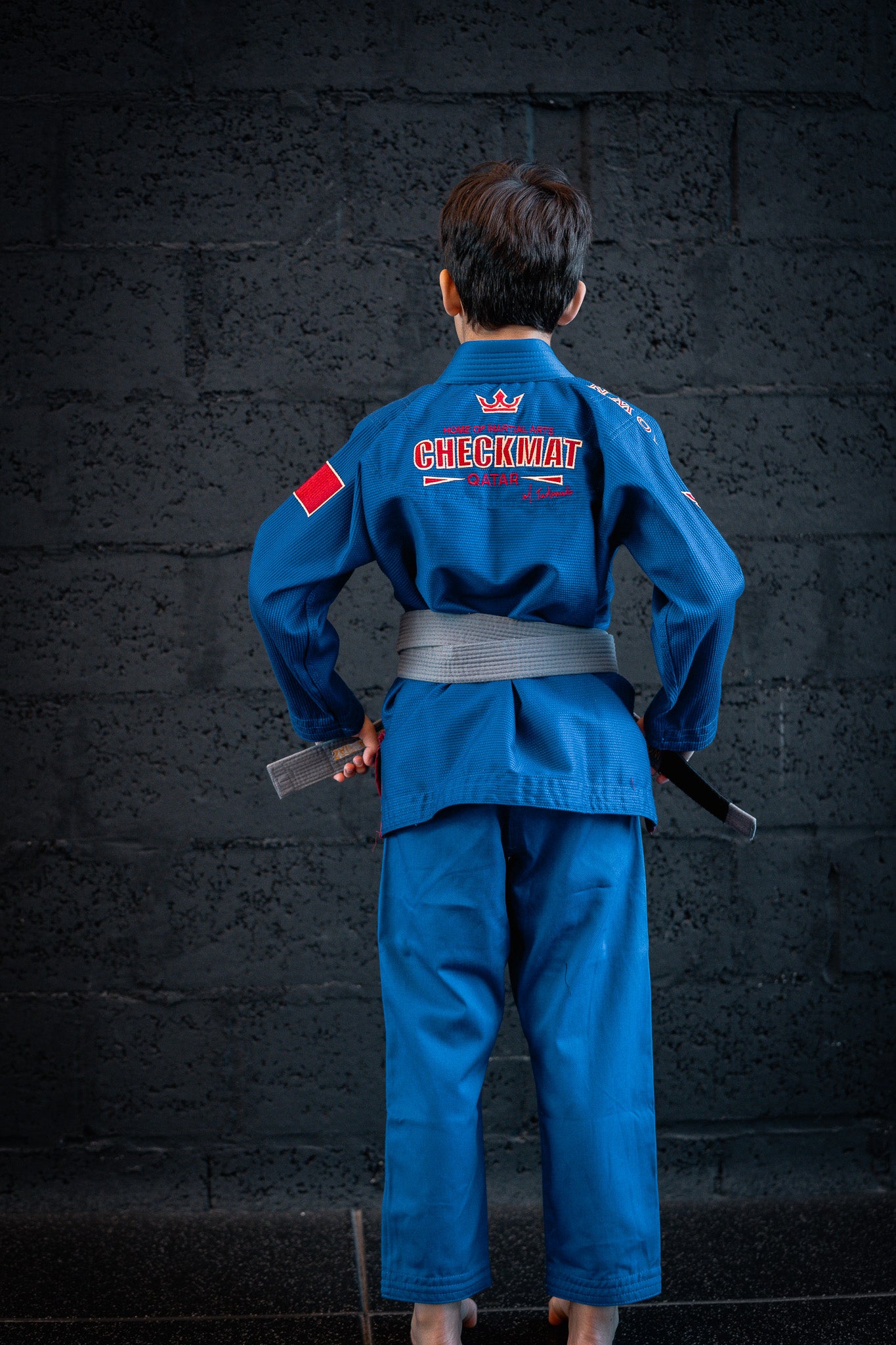 CHECKMAT KIDS BLUE AND RED