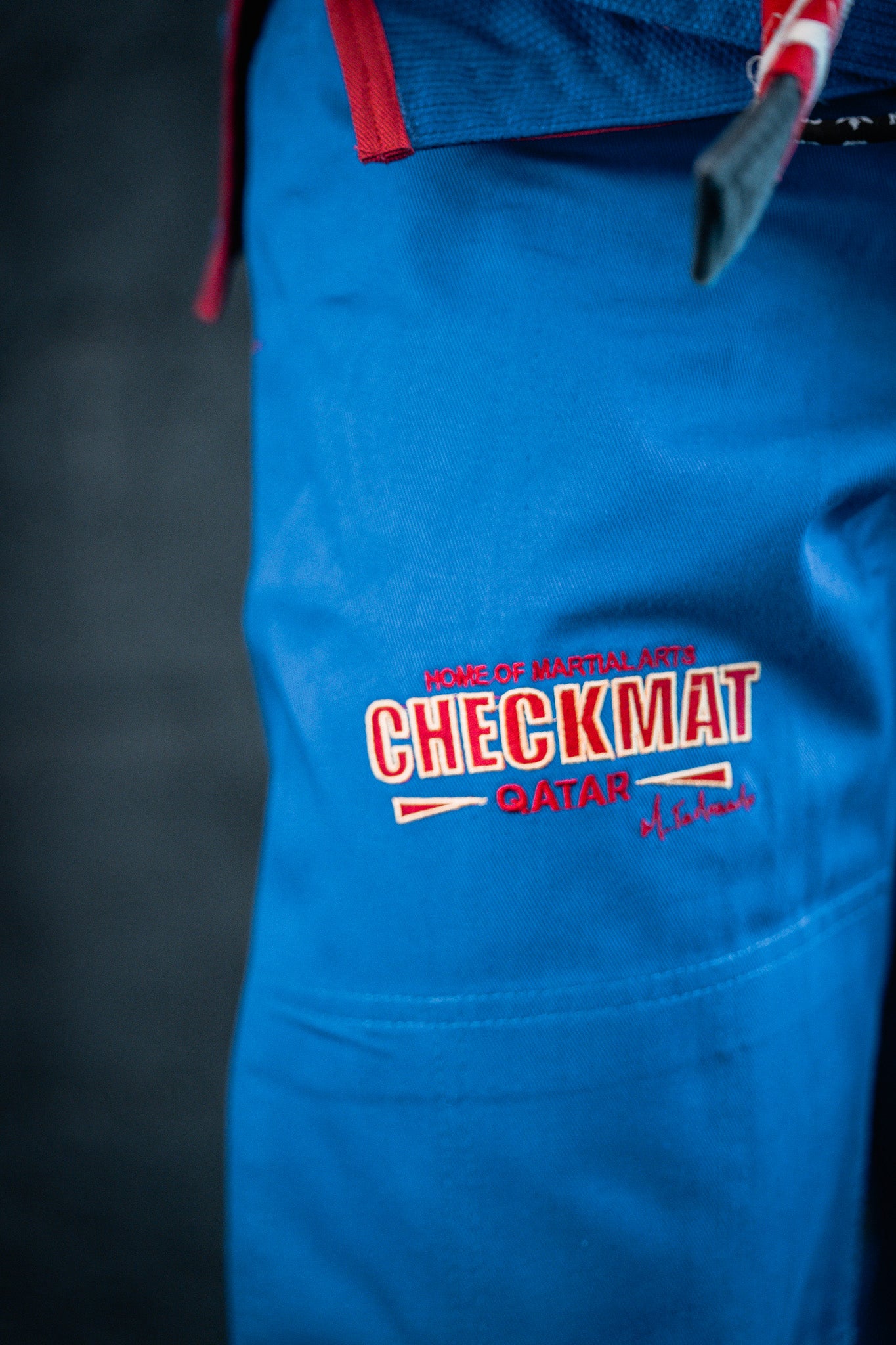 CHECKMAT GI- Blue and Red