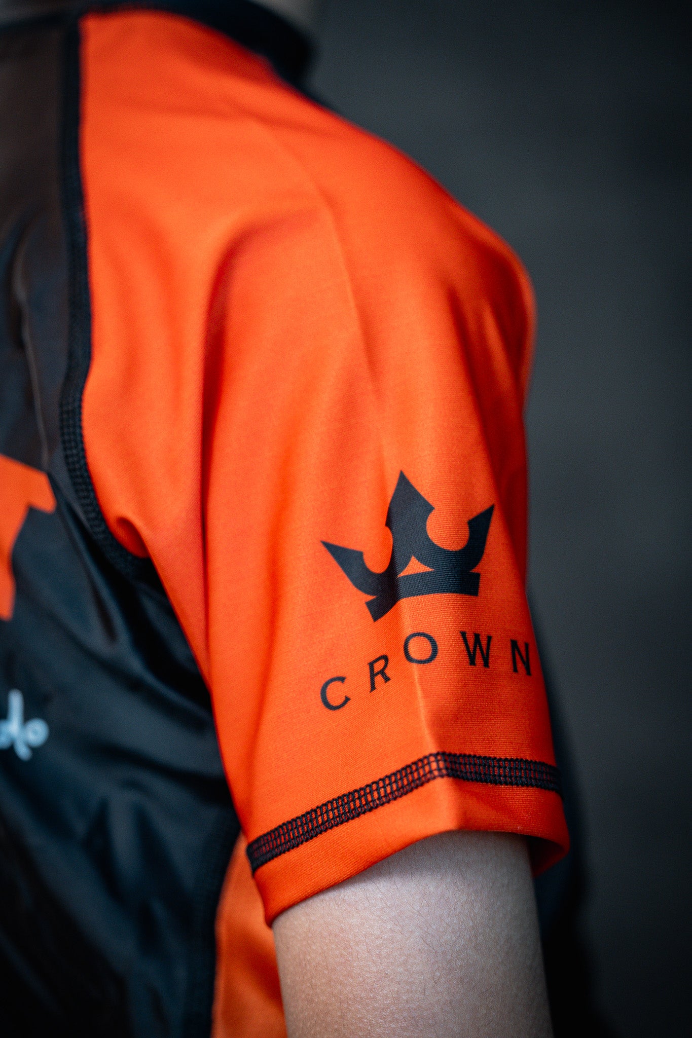 CHECKMAT KIDS -Rashguard orange Rank – Made for Champions