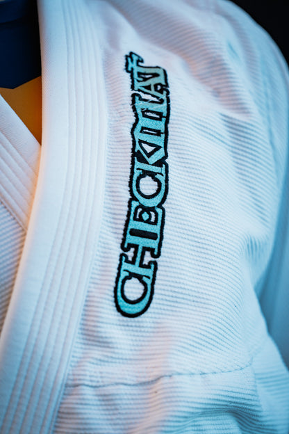 THE APEX CHECKMAT GI- White and sky blue