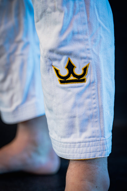 The Ember Checkmat Gi-  Yellow on White