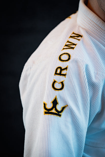 The Ember Checkmat Gi-  Yellow on White