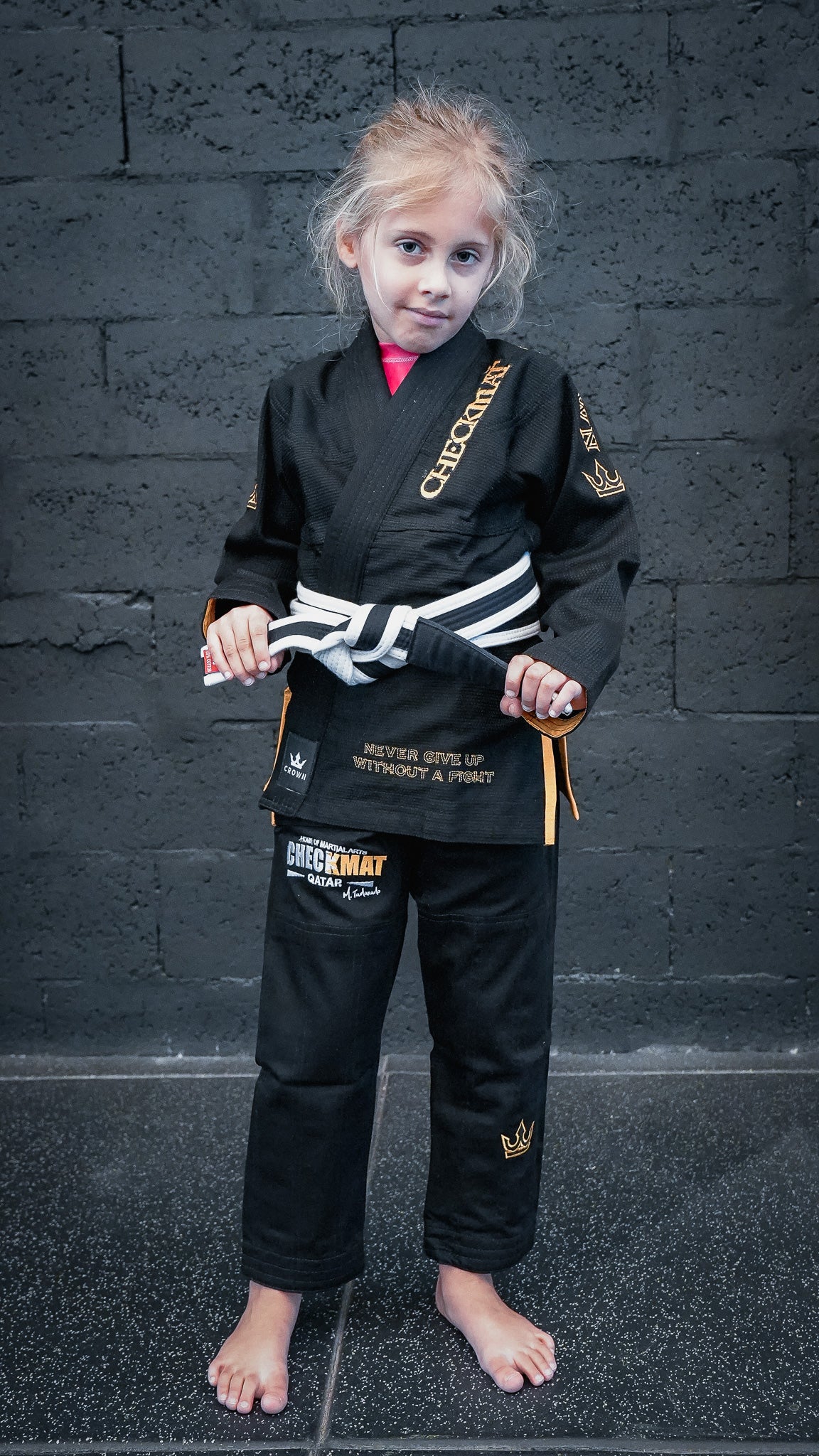 CHECKMAT KIDS – Black and yellow