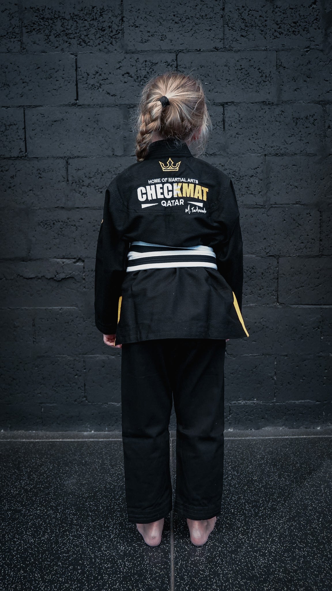 CHECKMAT KIDS – Black and yellow